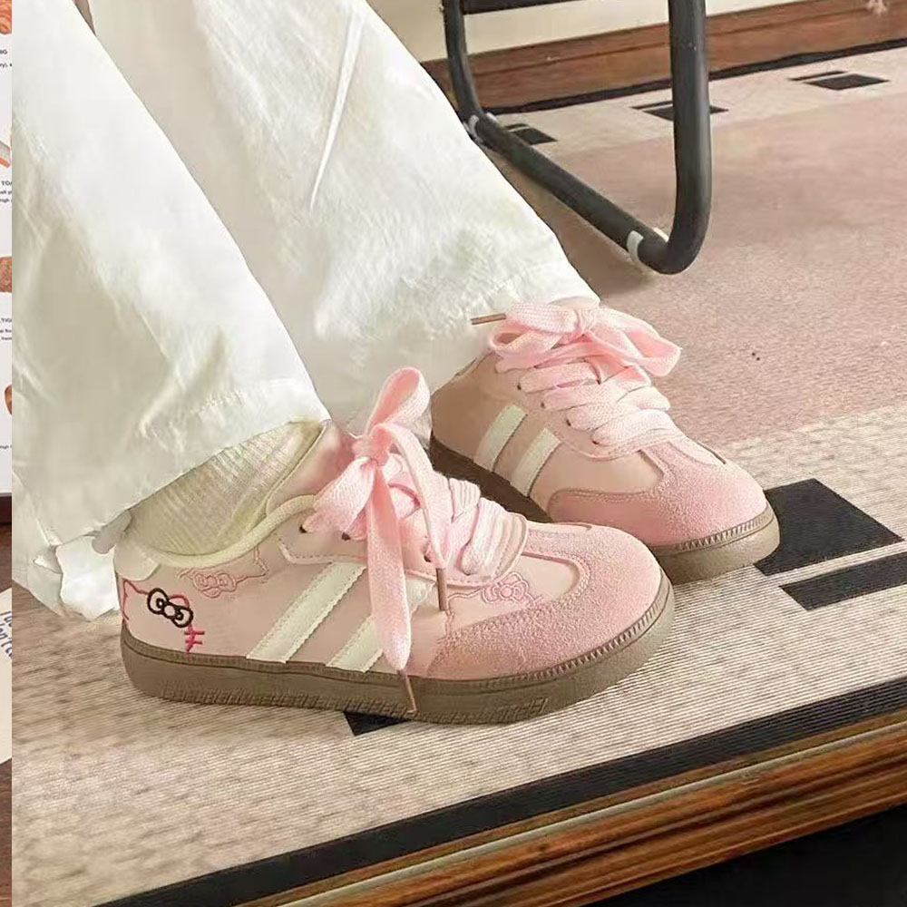 Women'S Shoes Casual Sneakers - Hello Kitty Women's Casual Outdoor Lace