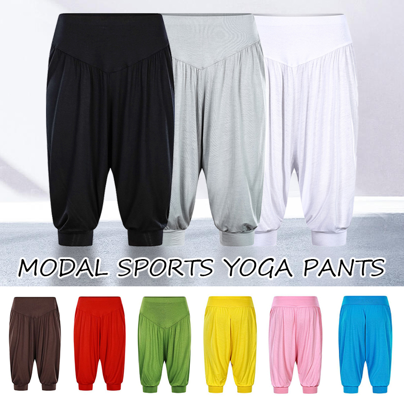 Women Shoes Joggers - Summer Women Capri Pants Elastic Casual