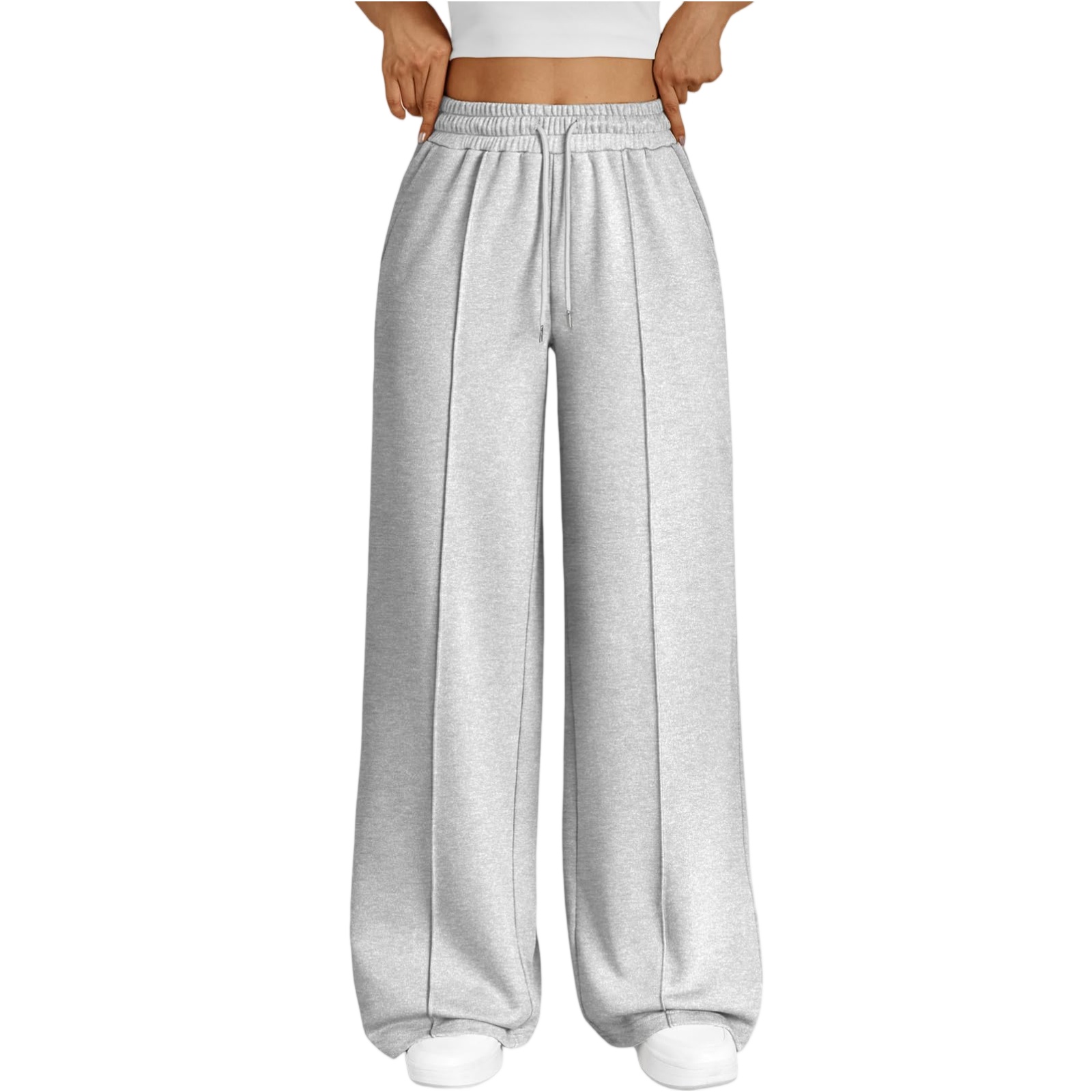 Women Shoes Joggers - Wide Leg Pants For Women’S Fleece