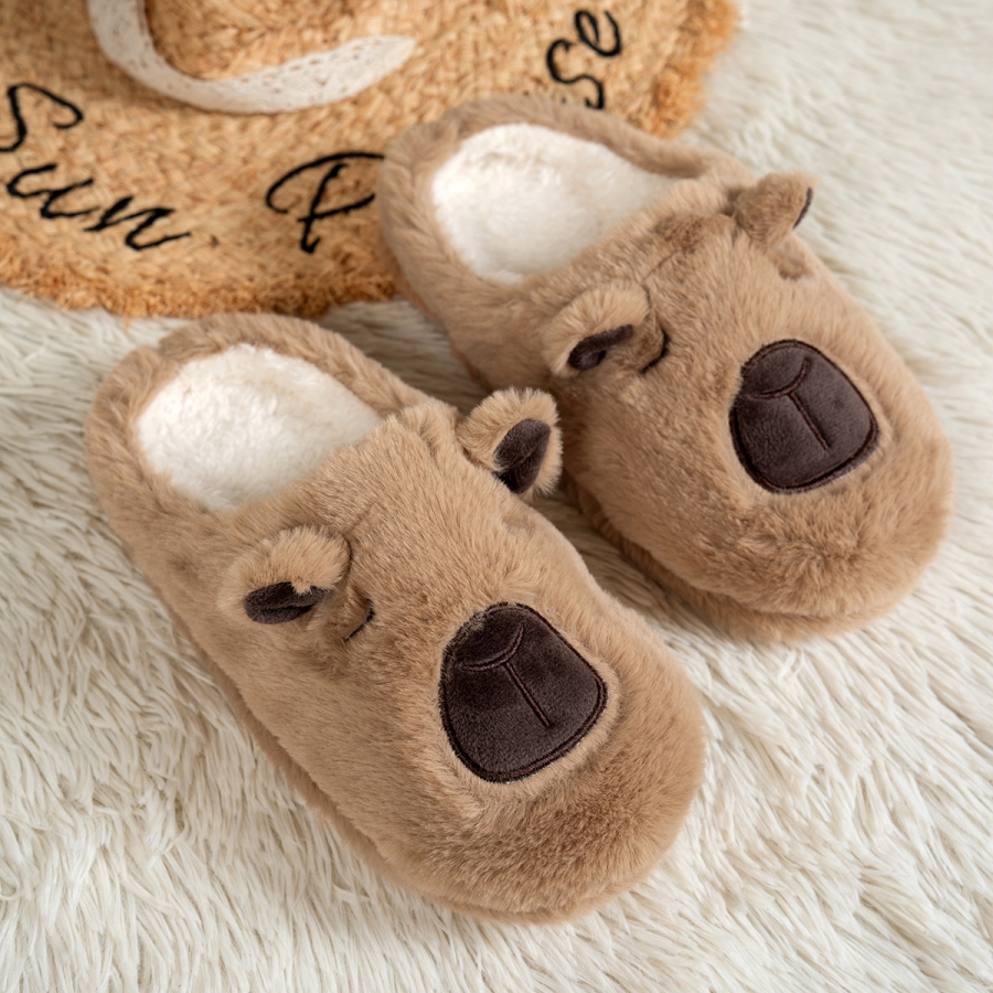 Women'S Shoes Non Slip - Women's Cartoon Slippers Cute Capybara Pattern