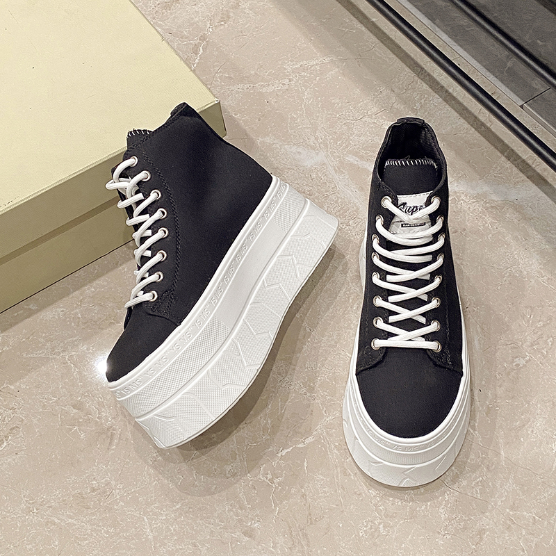 Women's Canvas Thick Bottom He - Women Shoes Store 리뷰 및 가격