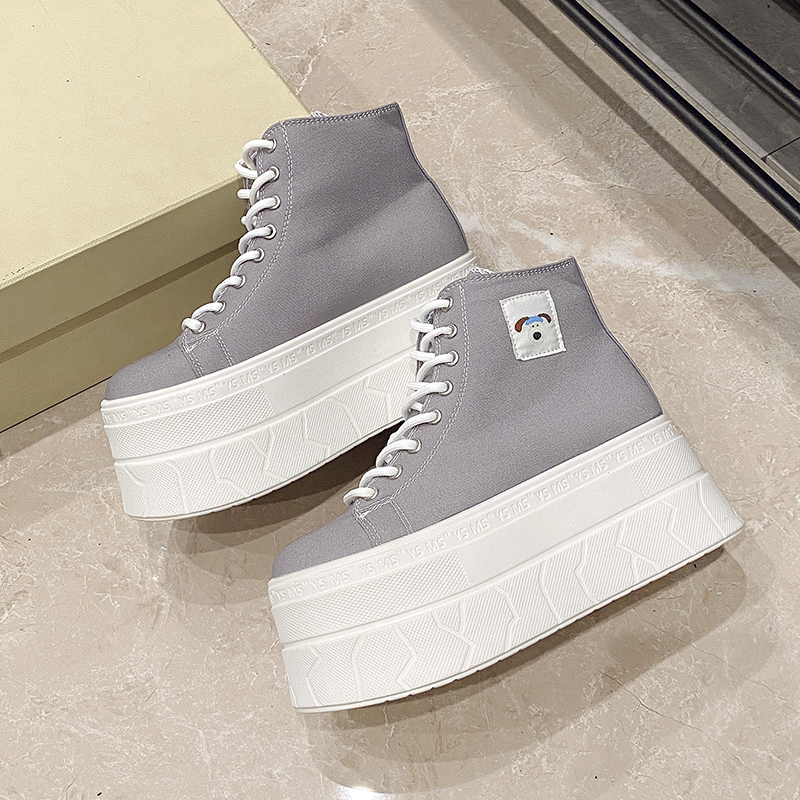Women's Canvas Thick Bottom He - Women Shoes Store 리뷰 및 가격