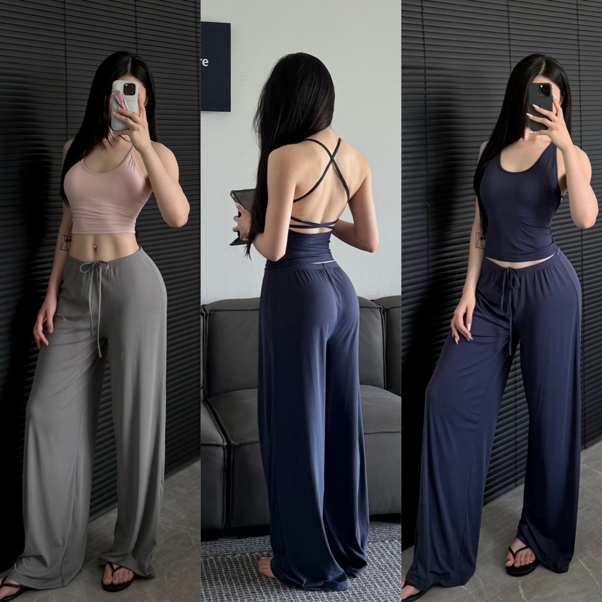 Ctenkevet-High Waist Wide-Leg  - Women Shoes Joggers 리뷰 및 가격