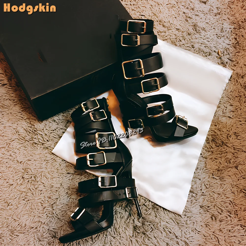 Retro Buckle Strap Stiletto Sa - Women Shoes Zipper 리뷰 및 가격