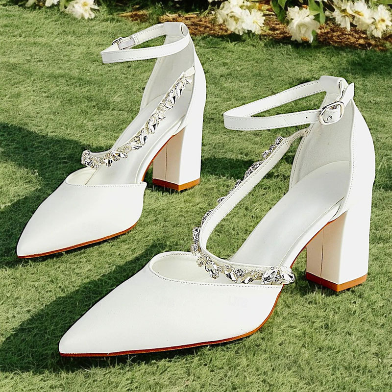European and American Pointed  - Rhinestone Sandal Women 리뷰 및 가격