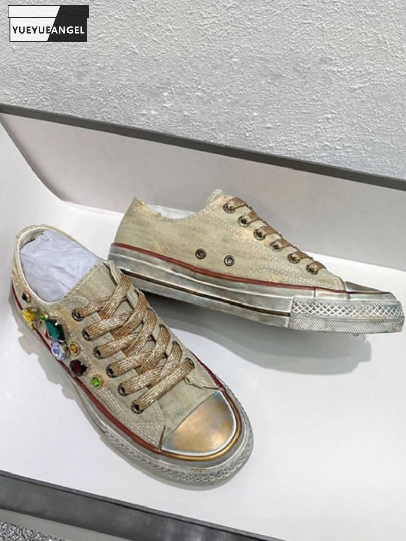 Vintage Women Low Cut Lace Up  - Women Shoes Joggers 리뷰 및 가격