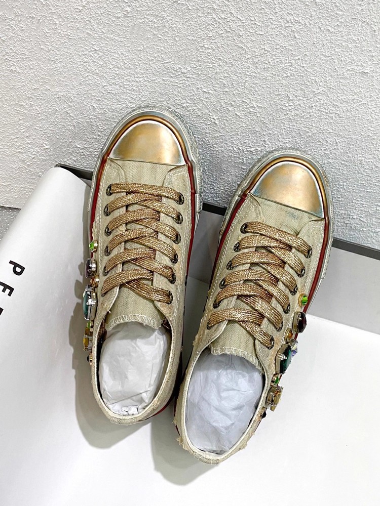 Vintage Women Low Cut Lace Up  - Women Shoes Joggers 리뷰 및 가격