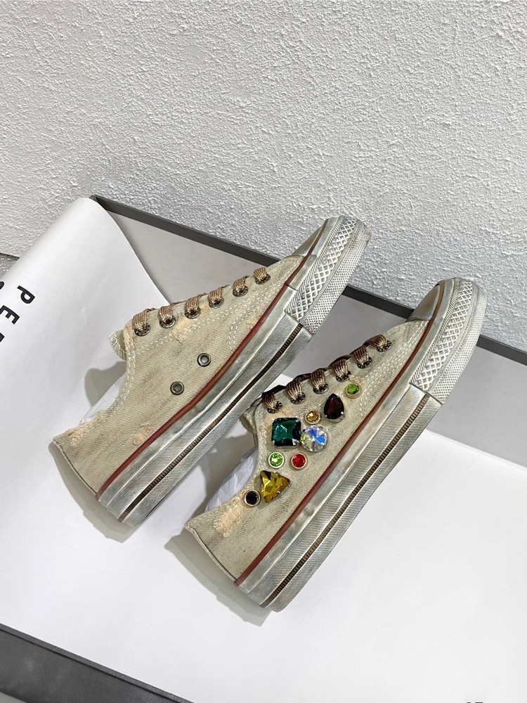 Vintage Women Low Cut Lace Up  - Women Shoes Joggers 리뷰 및 가격