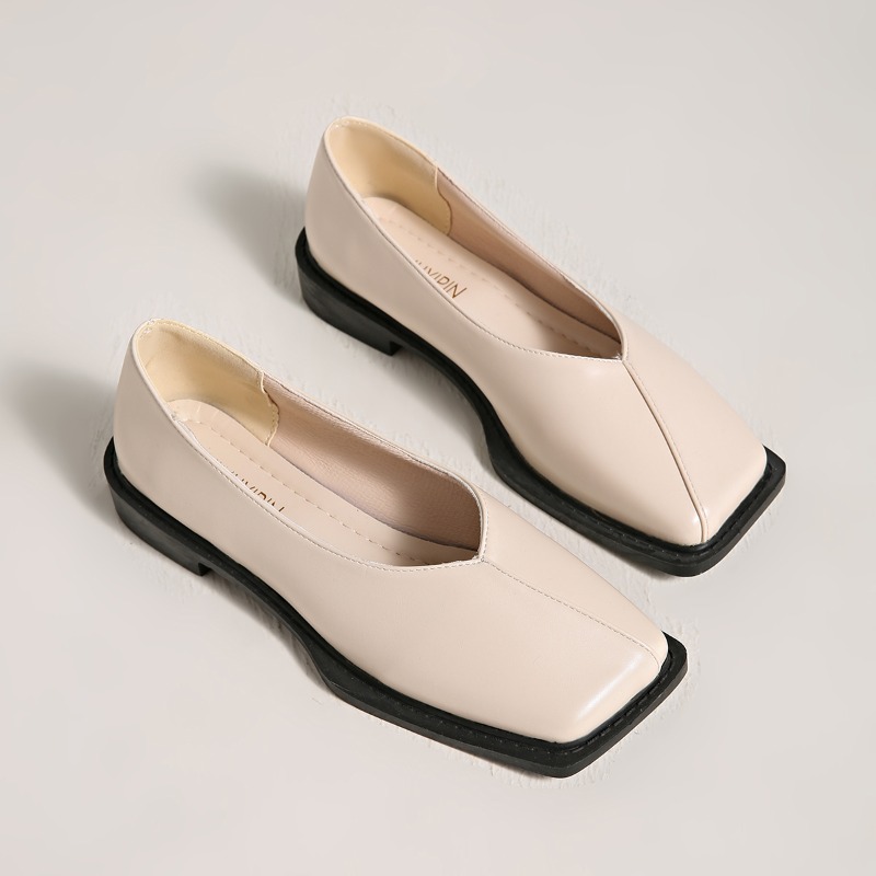 Slip-on Block Heel Single Shoe - Women'S Shoes Non Slip 리뷰 및 가격