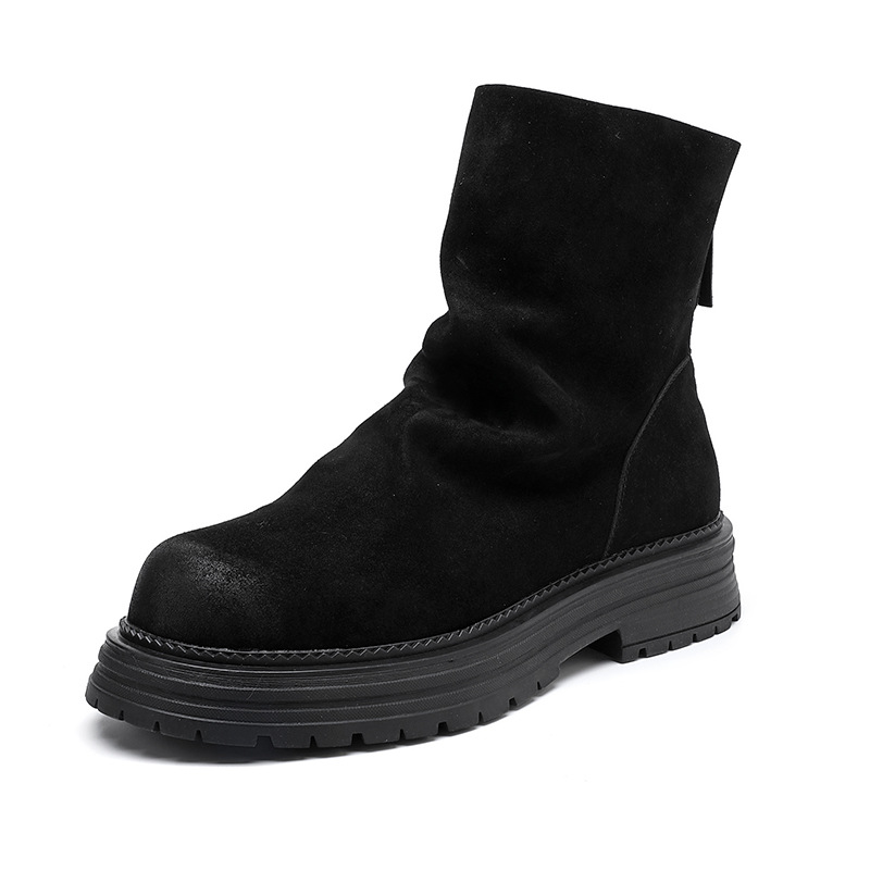 men's fashion punk rock high p - Suede Ankle Boot 리뷰 및 가격