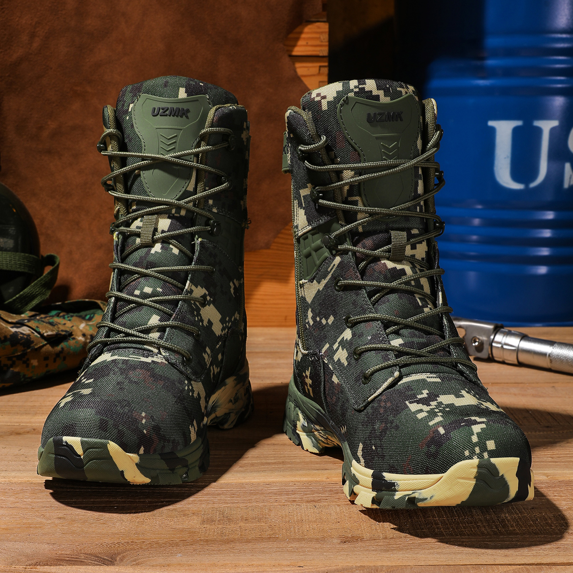 High Quality Men Tactical Boot - Suede Ankle Boot 리뷰 및 가격