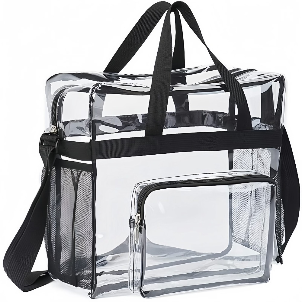 Clear Tote Bag Heavy Duty Plas - Women Shoes Zipper 리뷰 및 가격