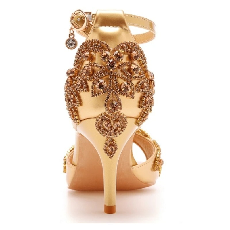 Fashion Designer Women's Shoes - Rhinestone Sandal Women 리뷰 및 가격