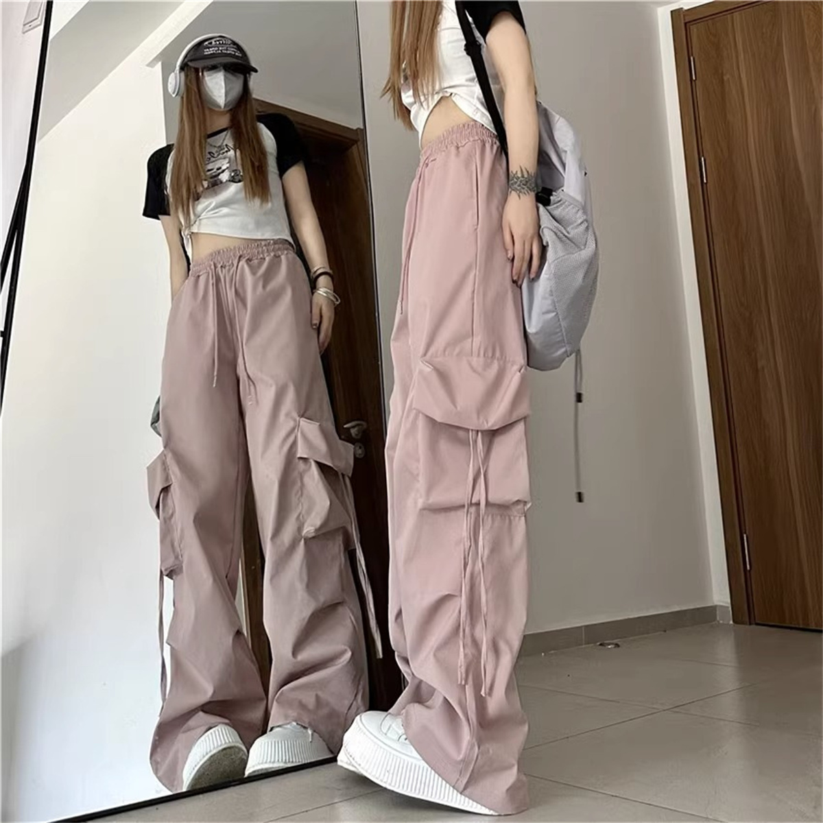 Plus Size Women Cargo Pants Hi - Women Shoes Joggers 리뷰 및 가격