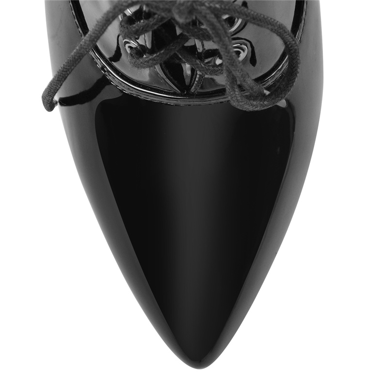 Onlymaker Women Lace Up Vintag - Court Heel Pointed 리뷰 및 가격
