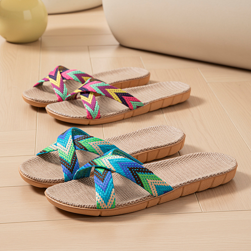 Hemp Women's Slippers Home Sum - Women'S Shoes Non Slip 리뷰 및 가격
