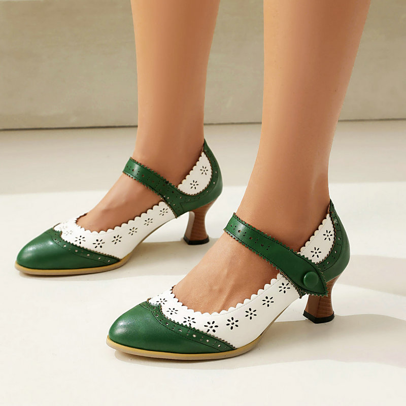 Women Two Tone Mary Jane Pumps - Women'S Xti Shoes 리뷰 및 가격