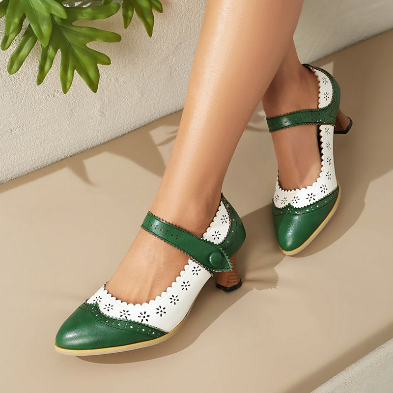 Women Two Tone Mary Jane Pumps - Women'S Xti Shoes 리뷰 및 가격