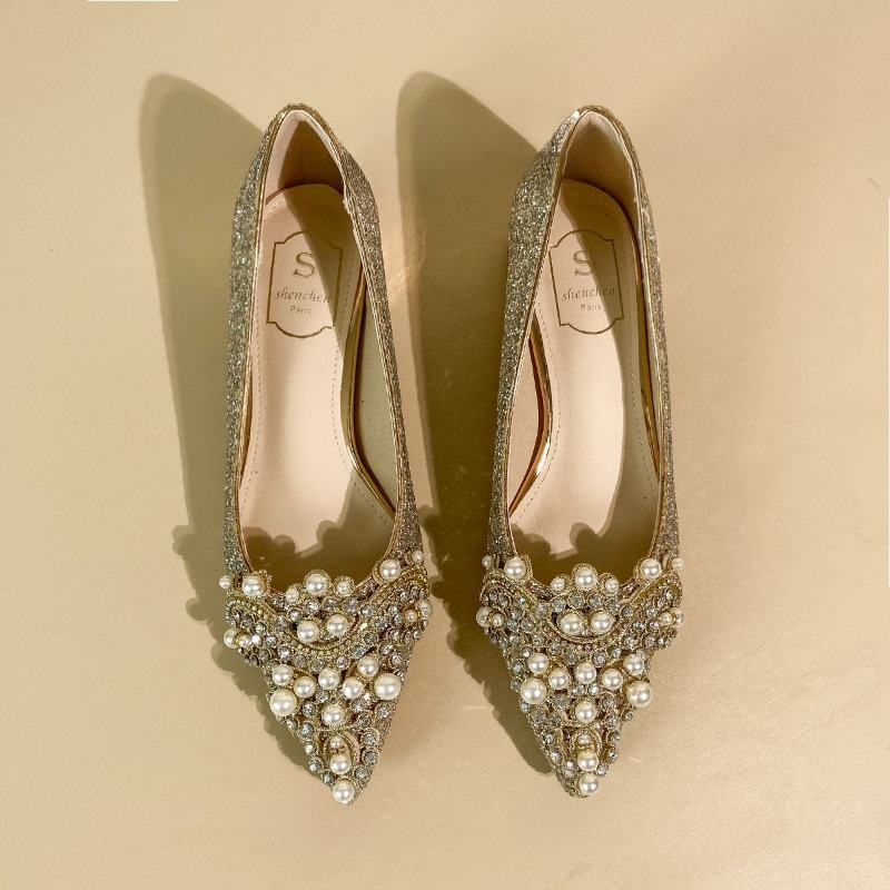 High-end Rhinestone Block Heel - Women'S Shoes Non Slip 리뷰 및 가격