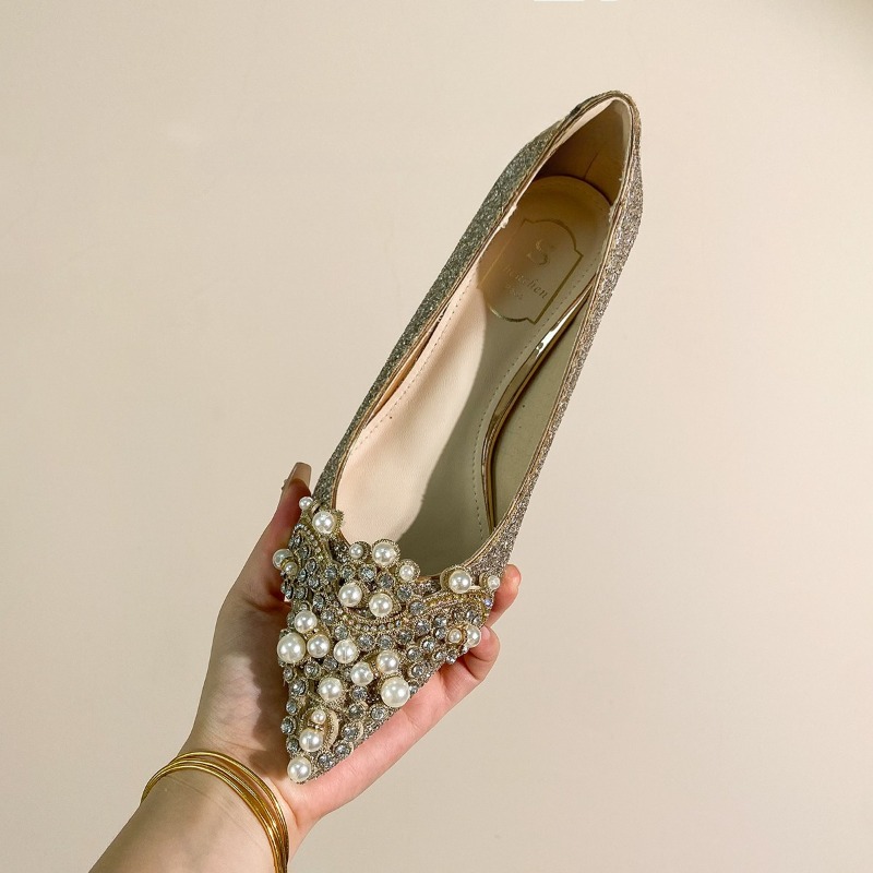 High-end Rhinestone Block Heel - Women'S Shoes Non Slip 리뷰 및 가격