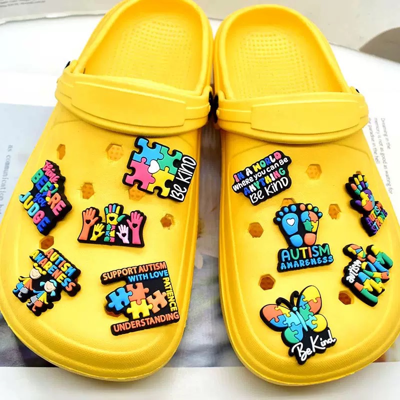 16-100pcs Be Kind Autism Shoe  - Women Shoes Kinds 리뷰 및 가격