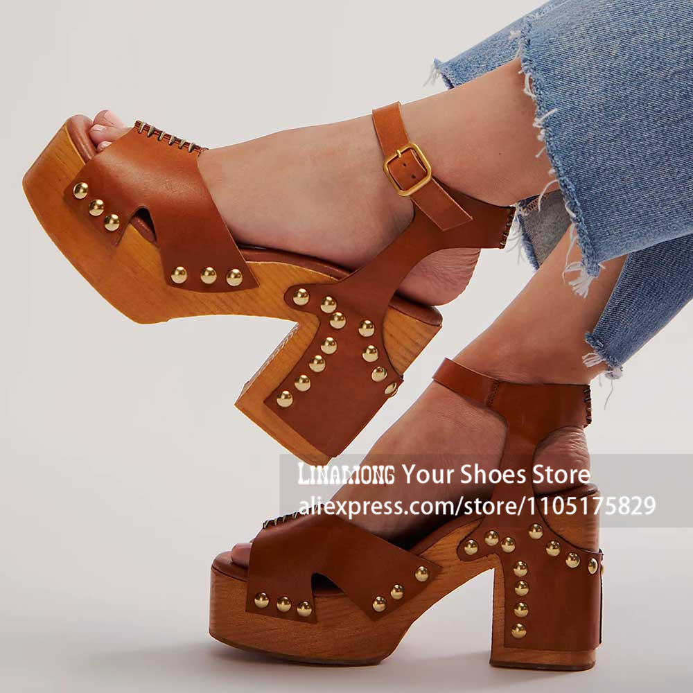 Chunky Heel Platform Clog Sand - Women'S Shoes Clogs 리뷰 및 가격
