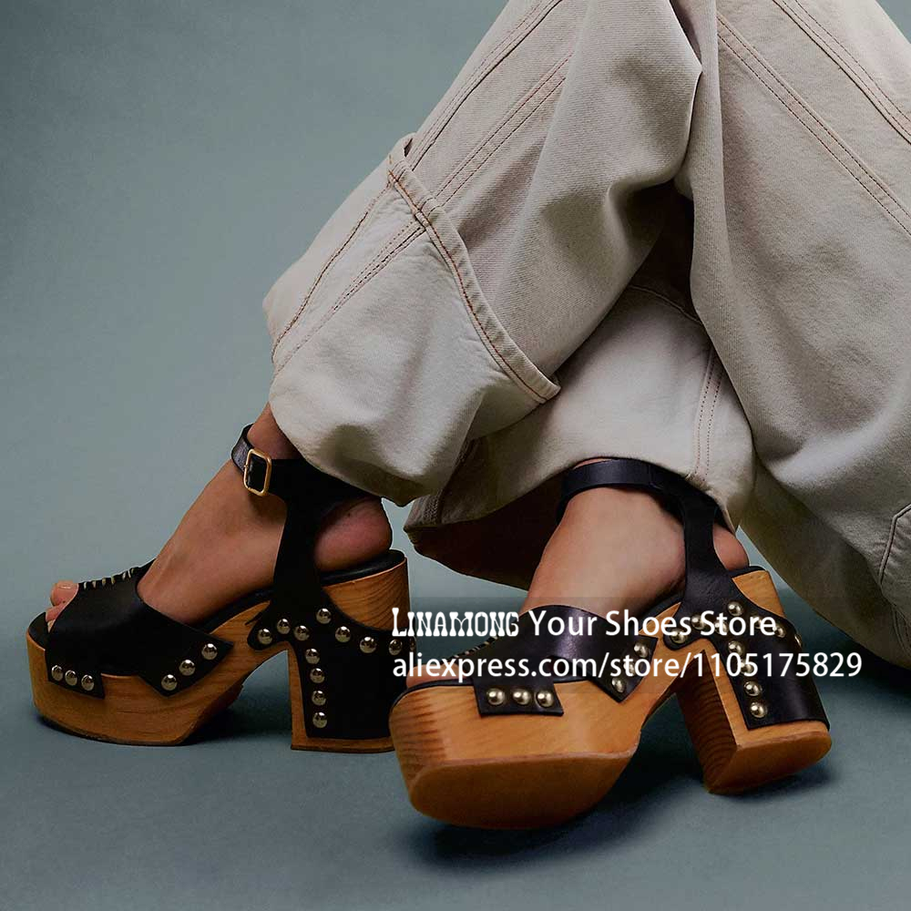 Chunky Heel Platform Clog Sand - Women'S Shoes Clogs 리뷰 및 가격