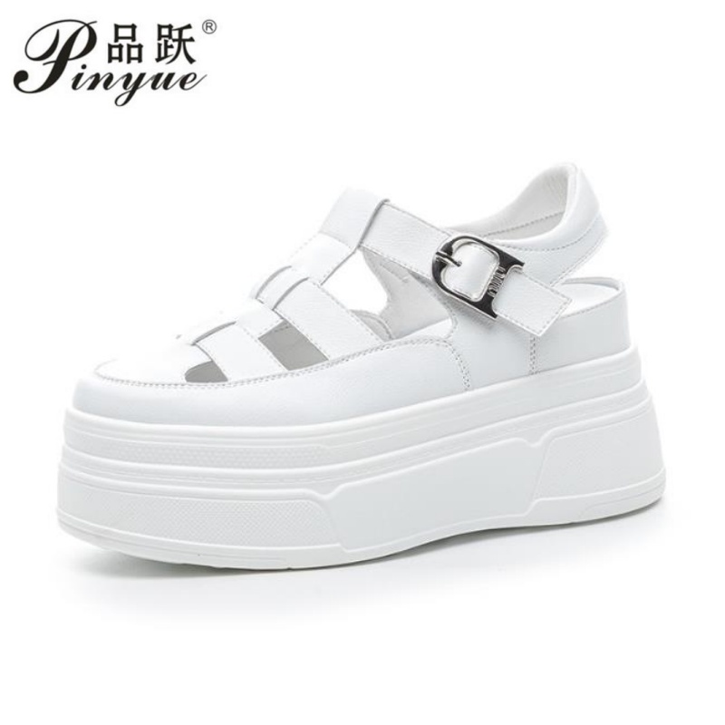 8.5cm Hollow Full Cow Genuine  - Women'S Shoes Casual Sneakers 리뷰 및 가격