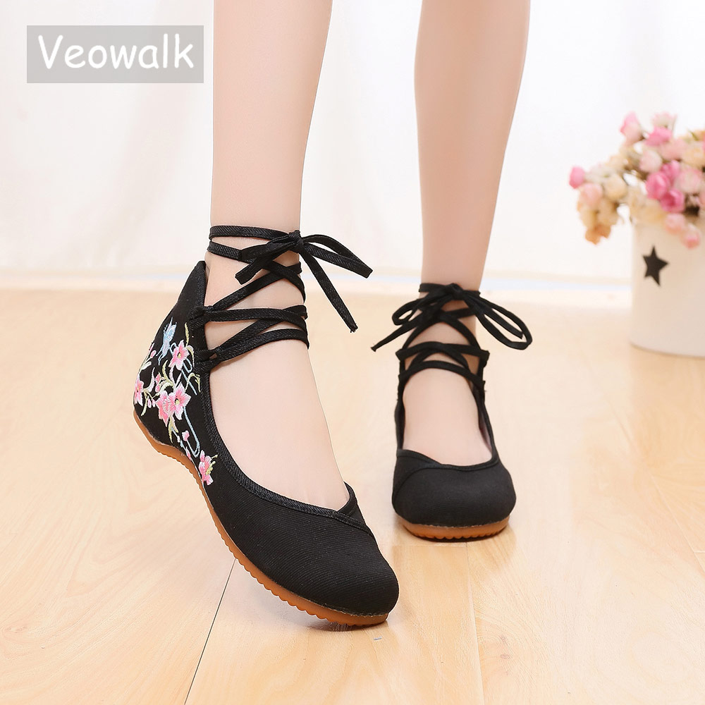 Veowalk Ankle Strap Women Canv - Women'S Shoes Vegan 리뷰 및 가격