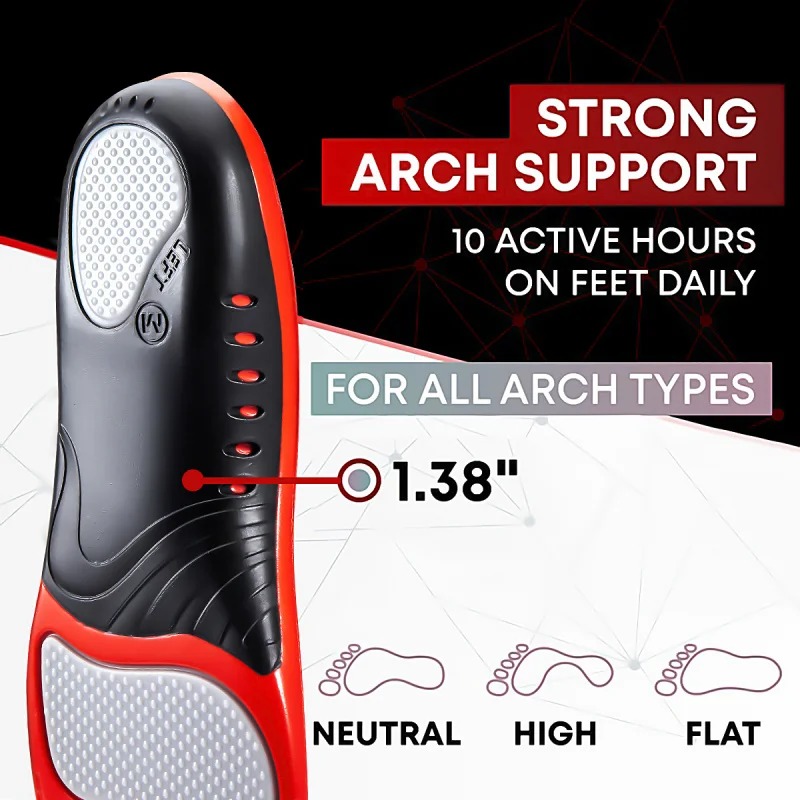 Premium Silicone Gel Insoles f - Women'S Shoes With Plantar Fasciitis 리뷰 및 가격