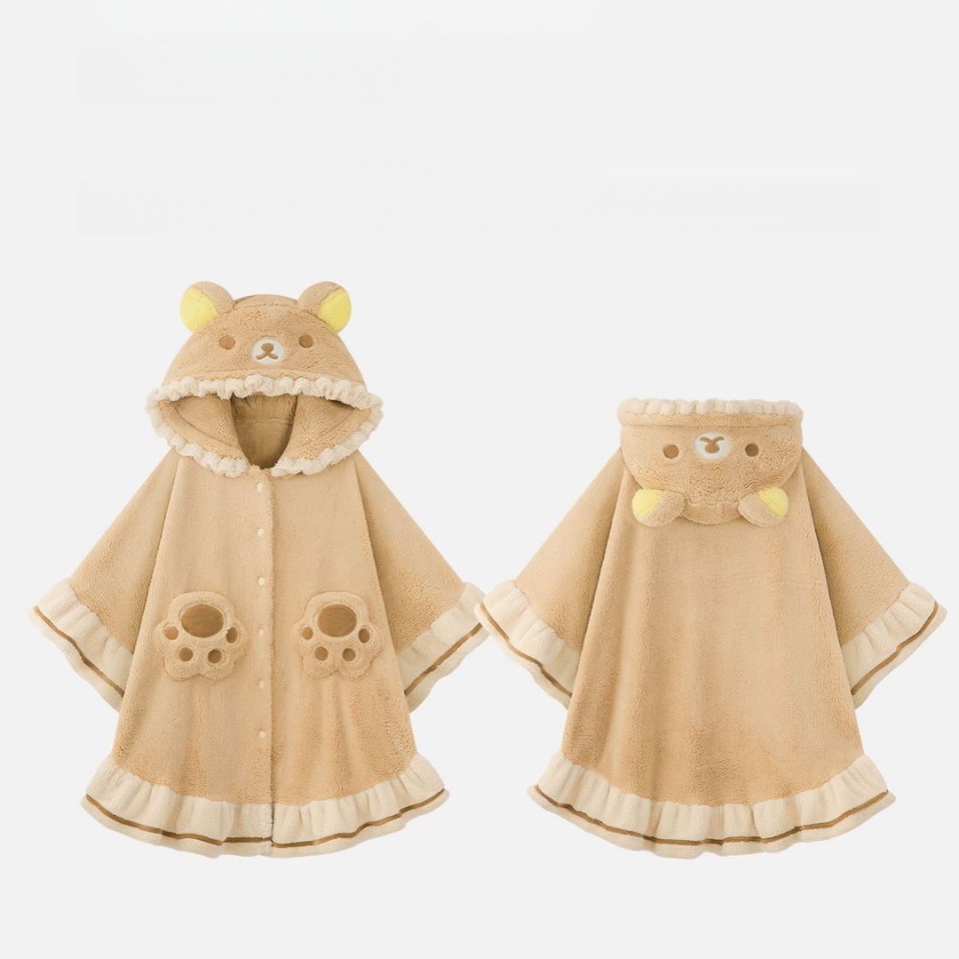 Rilakkuma Hooded Poncho Robe F - Women Shoes Xxl 리뷰 및 가격