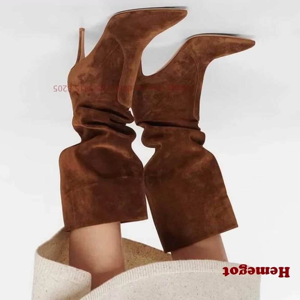 Brown Pointy Toe Slip On Women - Women'S Shoes Vegan 리뷰 및 가격