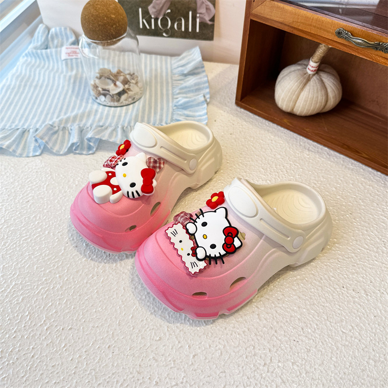Sanrio Ombre Gradient Hello Ki - Women'S Shoes Clogs 리뷰 및 가격