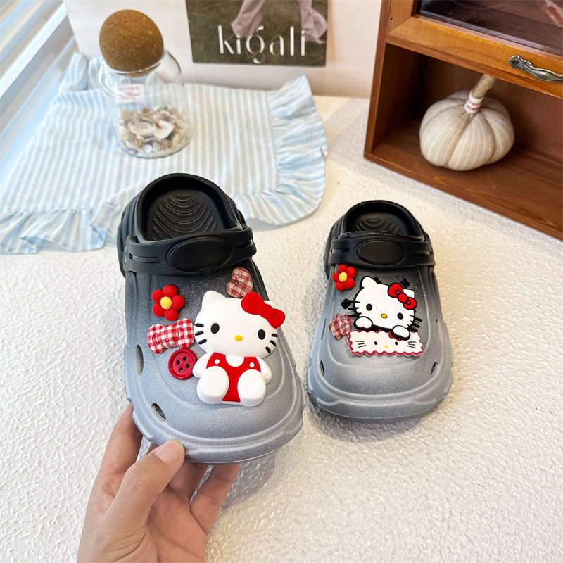 Sanrio Ombre Gradient Hello Ki - Women'S Shoes Clogs 리뷰 및 가격