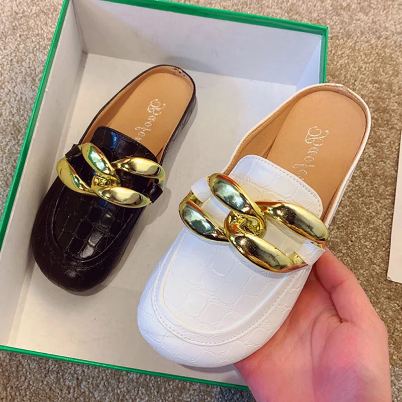 Fashion Women Slippers Plus Si - Gold Chain Sandal 리뷰 및 가격
