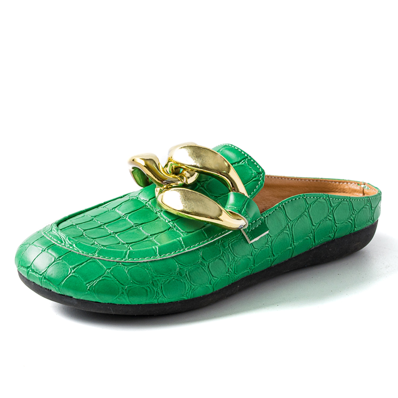 Fashion Women Slippers Plus Si - Gold Chain Sandal 리뷰 및 가격