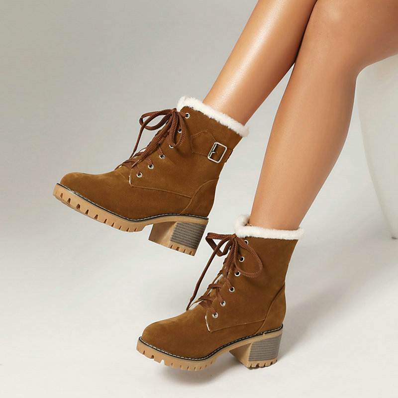 Women Winter Snow Boots Suede  - Women'S Xti Shoes 리뷰 및 가격