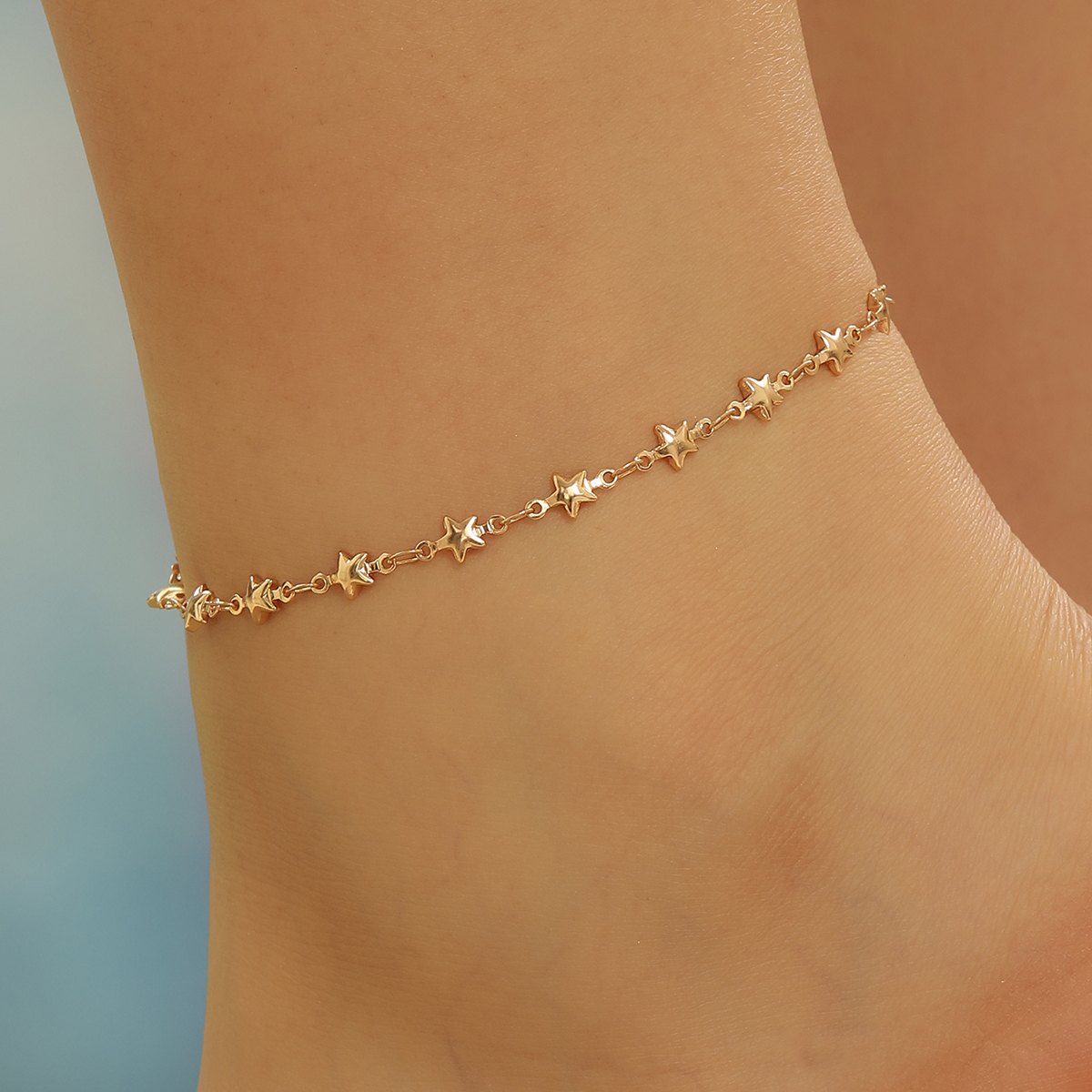 Bohemia Vintage Star Anklet Li - Gold Chain Sandal 리뷰 및 가격