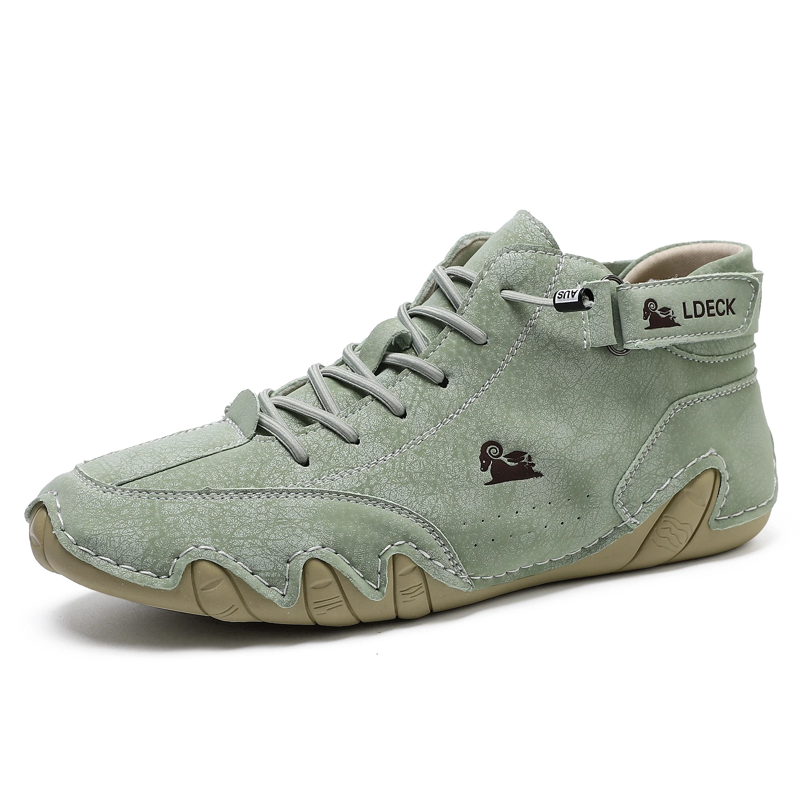 Men's Genuine Leather Shoes An - Suede Ankle Boot 리뷰 및 가격