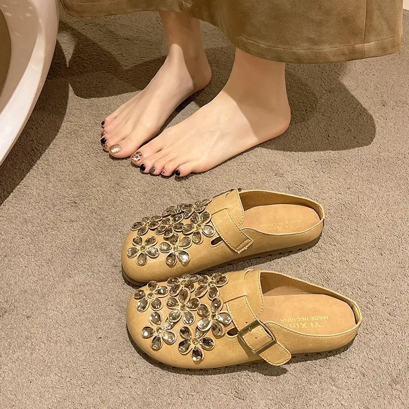 Women's Floral Rhinestone Buck - Women'S Shoes Clogs 리뷰 및 가격