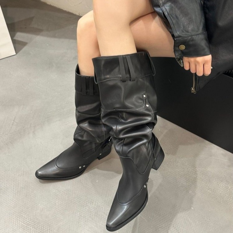 Wrapped Single Boots for Women - Suede Ankle Boot 리뷰 및 가격