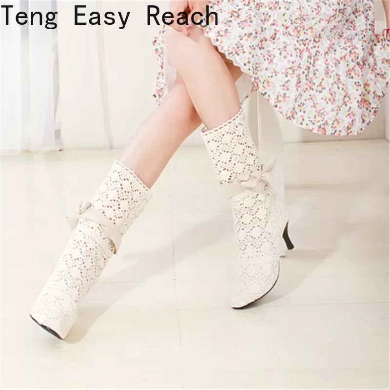 Crochet Summer Boots 2024 New  - Women Shoes Xxl 리뷰 및 가격