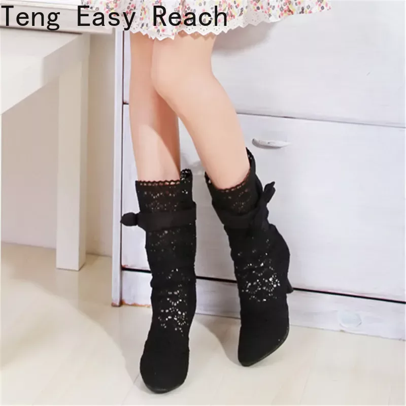 Crochet Summer Boots 2024 New  - Women Shoes Xxl 리뷰 및 가격