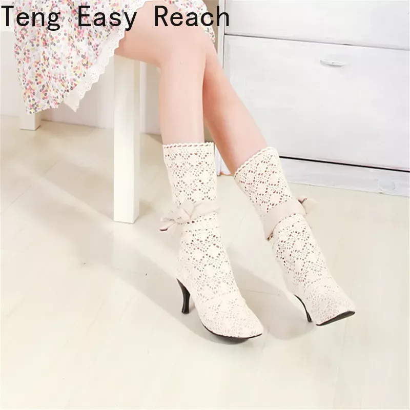 Crochet Summer Boots 2024 New  - Women Shoes Xxl 리뷰 및 가격