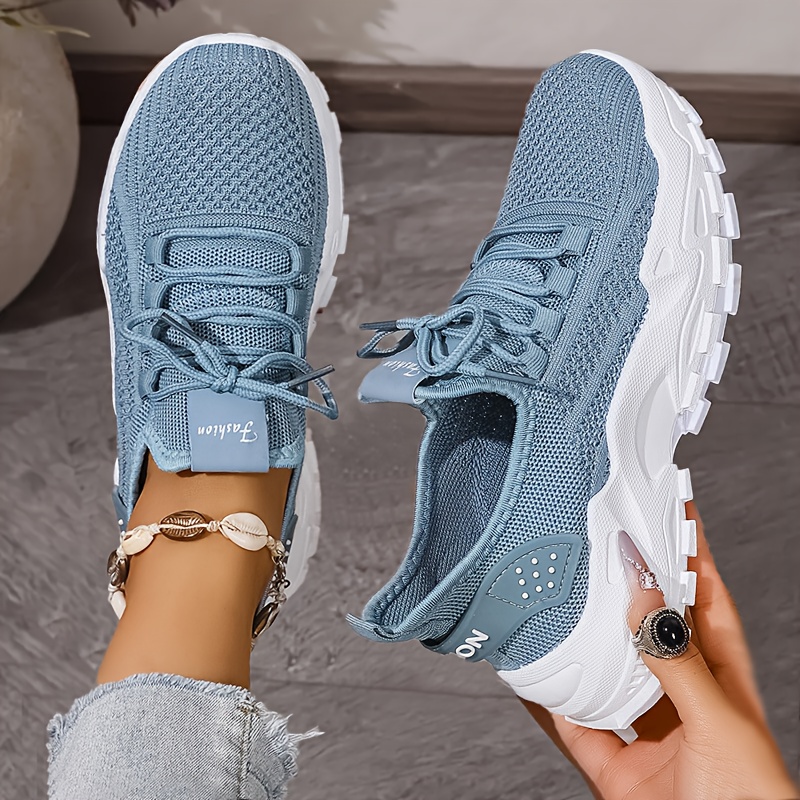 Breathable Knit Sneakers Fashi - Women Shoes Store 리뷰 및 가격