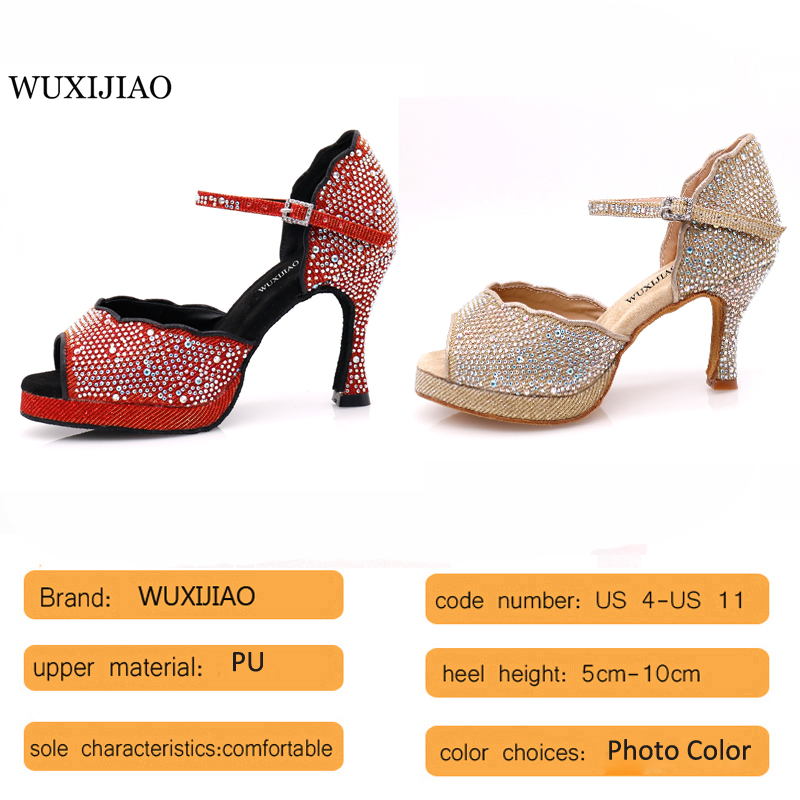 WUXIJIAO New Red and Glod Flas - Women'S Shoes Red Bottoms 리뷰 및 가격