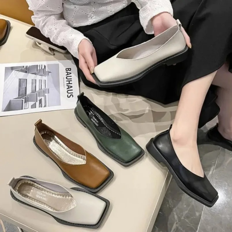 Roman Women Low Heel Pumps Lad - Women'S Shoes Casual Sneakers 리뷰 및 가격