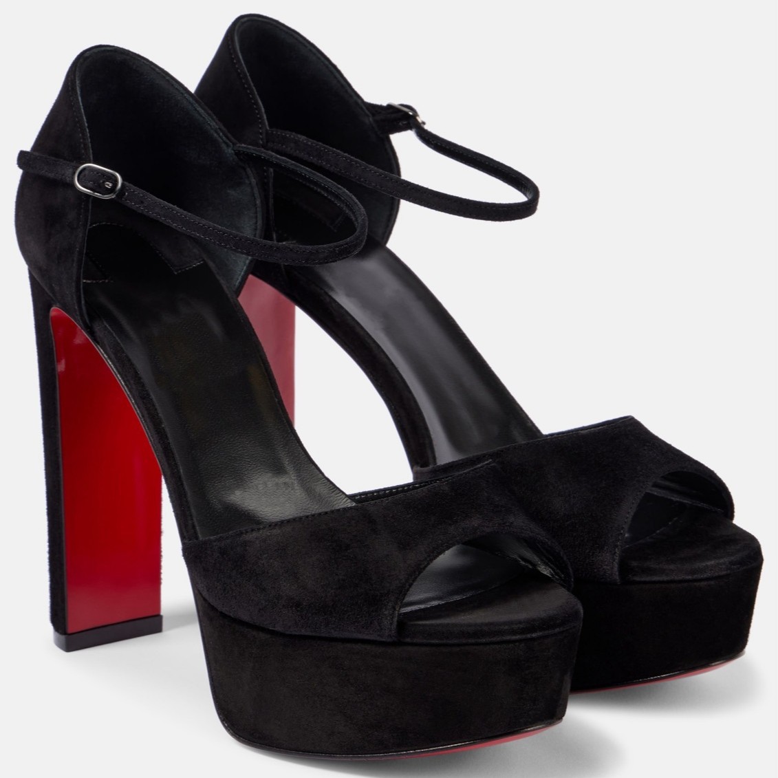 Peep Toe Buckle Strap Red Sole - Women'S Shoes Red Bottoms 리뷰 및 가격