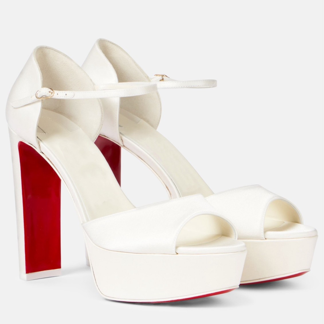 Peep Toe Buckle Strap Red Sole - Women'S Shoes Red Bottoms 리뷰 및 가격