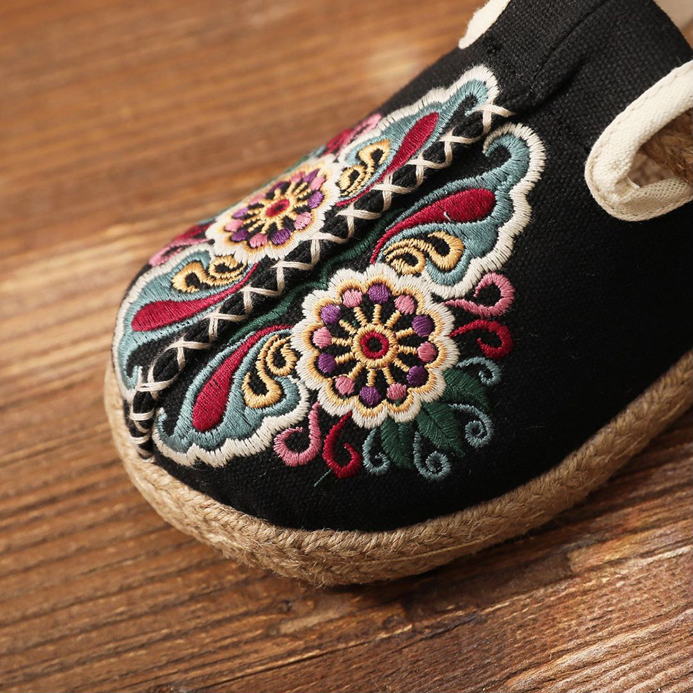 New Women Casual Linen Handmad - Women'S Shoes Vegan 리뷰 및 가격